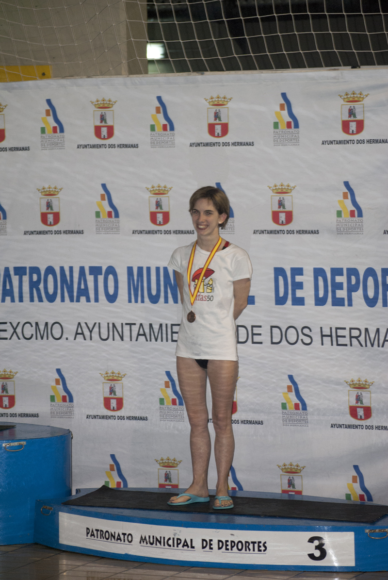Campeonato de España de Natación para personas con discapacidad intelectual.